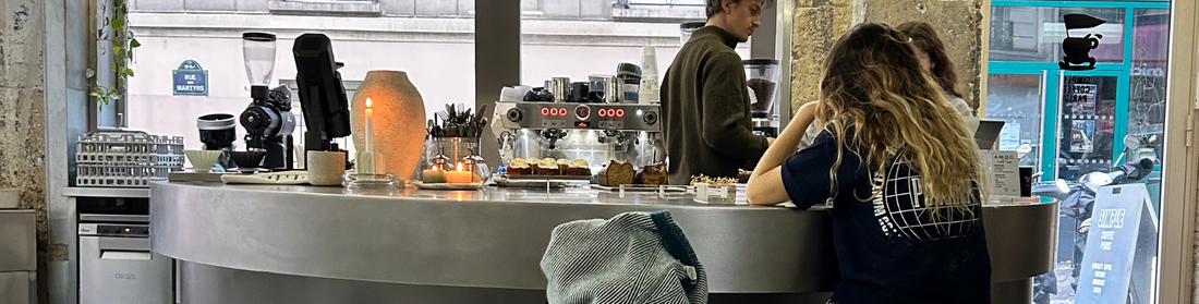 Vue intérieur Simple Coffee Paris