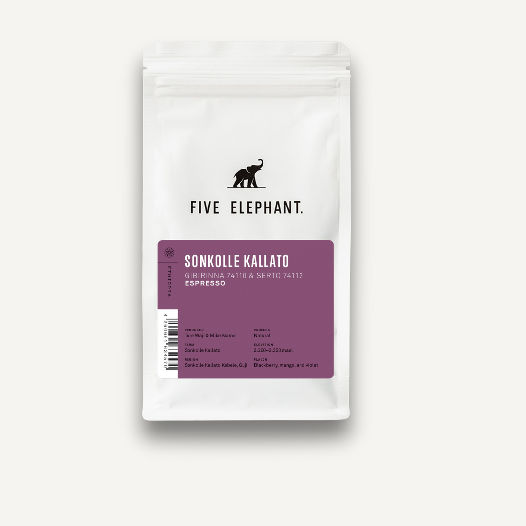 Sonkolle Kallato, Éthiopie - espresso