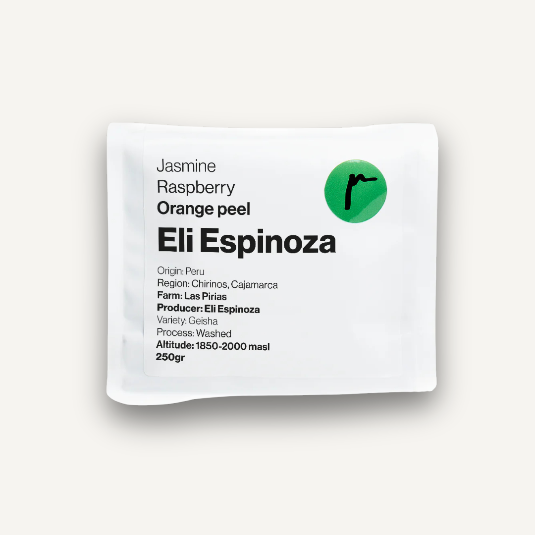 Eli Espinoza, Pérou - espresso & filtre
