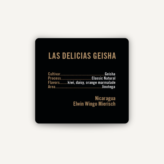 Las Delicias Geisha, Nicaragua - espresso & filtre