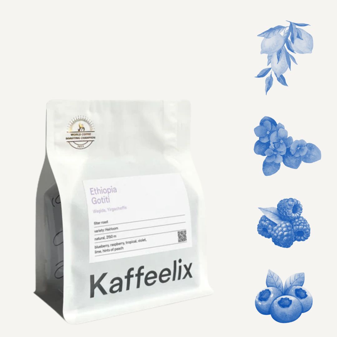 Ethiopia Gotiti, Ethiopie - filtre