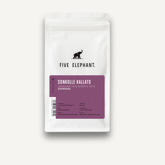 Sonkolle Kallato, Éthiopie - espresso
