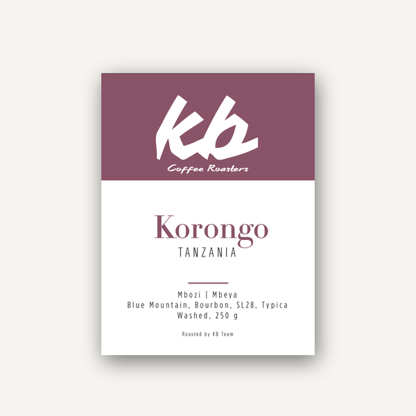 Korongo, Tanzanie - espresso
