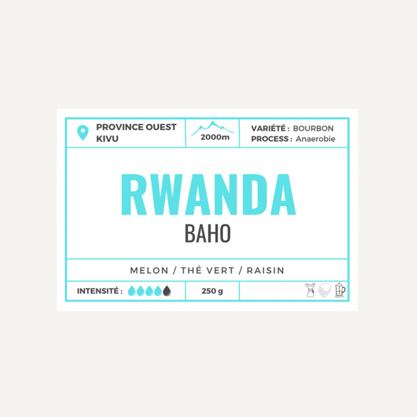 Baho, Rwanda - espresso & filtre